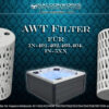 AWT Filter für IN-4xx IN-5xx - 13523 - 401 - 402 - 403 - 404 - 590 - 591 - 592 - 593 - 594 - 595 - 596 - 597 - 598 und 097 - 101 - Ori.Nr: 13523