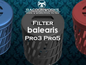 Balearis Filter Pro3 Pro5 Premium Racoonworks Whirlpool Filter Alternative